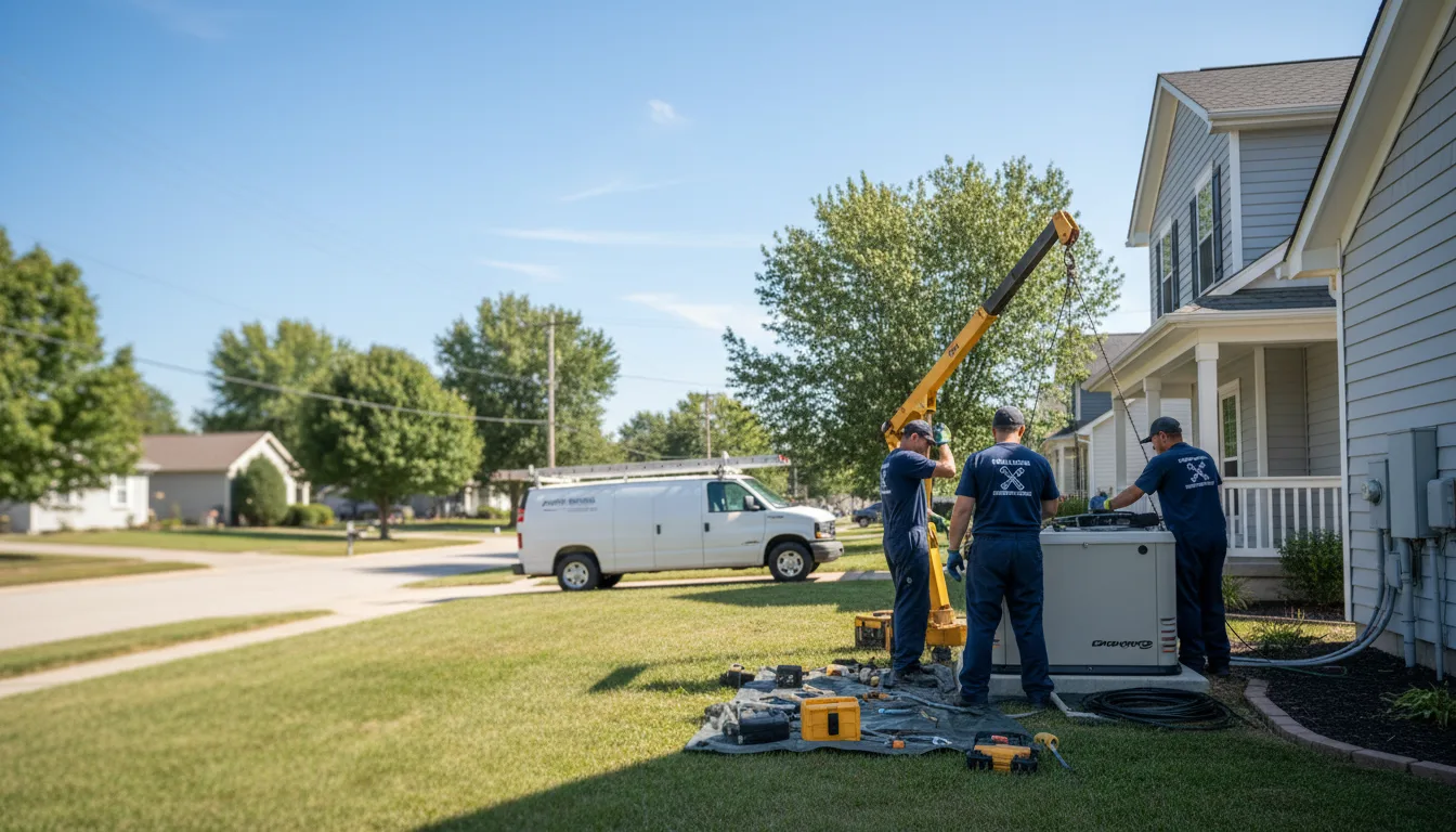 Generator Installation in Forreston, TX near me